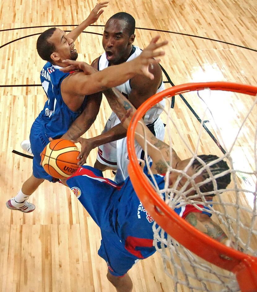 Bryant fue una de las superestrellas que sudó el uniforme de Estados Unidos en el clasificatorio para los Juegos Olímpicos de Pekín 2008. (GFR Media)