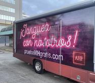 Unidad móvil de AIDS Healthcare Foundation Puerto Rico.