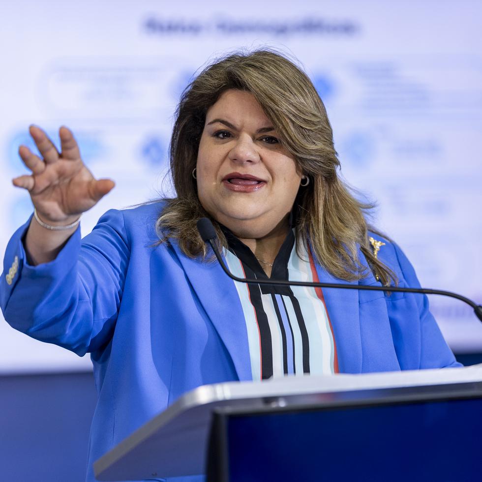 La comisionada residente Jenniffer González.