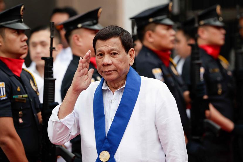 Duterte recomendó, en cambio, el uso de la píldora anticonceptiva. (EFE)