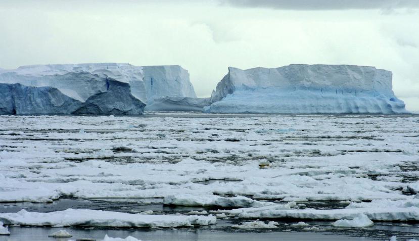 Las temperaturas más cálidas y los cambios en la circulación y salinidad del océano están impulsando la ruptura de las capas de hielo (EFE).