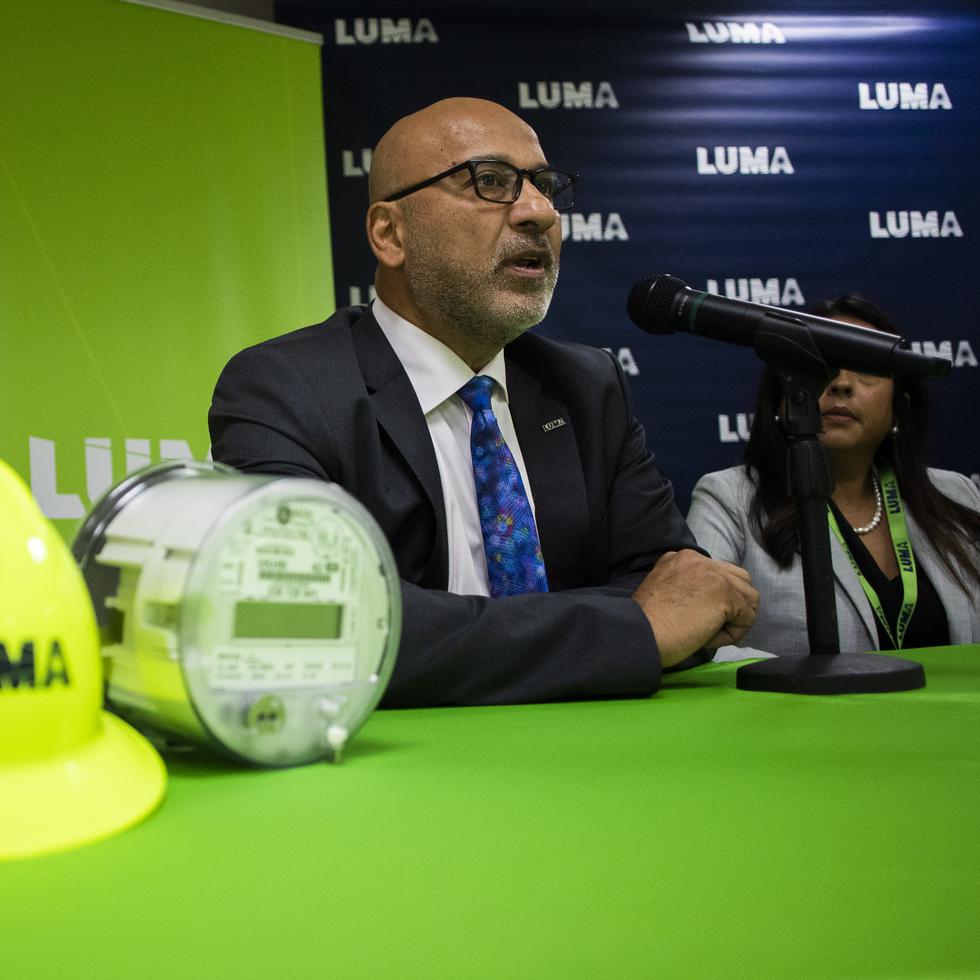El principal oficial ejecutivo de LUMA Energy, Juan Saca, brindó una actualización de los proyectos, a nivel de la isla, para mejorar el sistema energético.