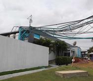 Daños ocasionados por un tornado en el sector Víctor Rojas 2, en Arecibo. Meteorología estimó los vientos de 107 mph.