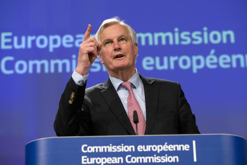 Michel Barnier, jefe negociador de la Unión Europea para el Brexit. (AP)
