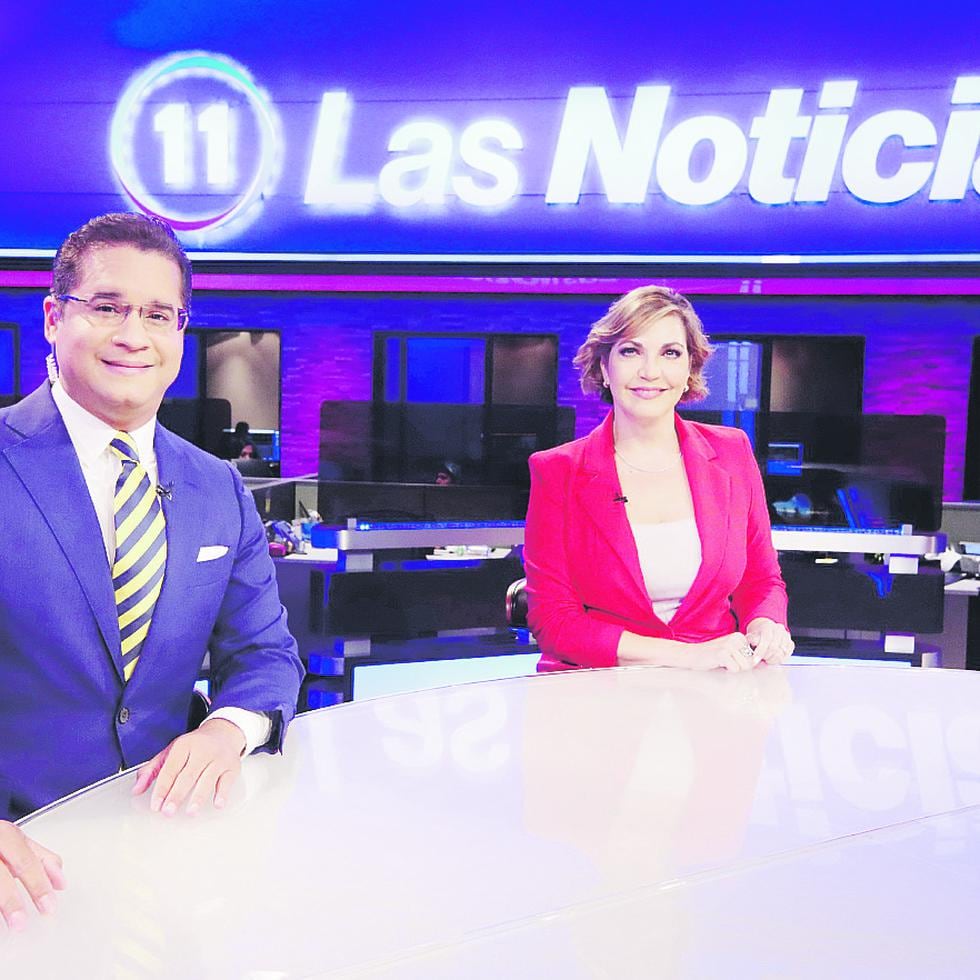 Ricardo Currás y Celimar Adames Casalduc son los presentadores de Las Noticias.