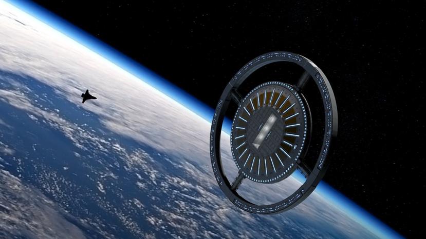 Se prevé que el hotel espacial pueda dar servicio en 2027 (Twitter/@OrbitalOps).