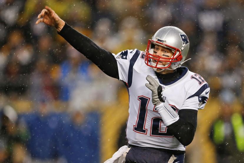 Tom Brady, estelar quarterback de los Patriots, tiene marca de 6-1 ante los Titans. (AP)