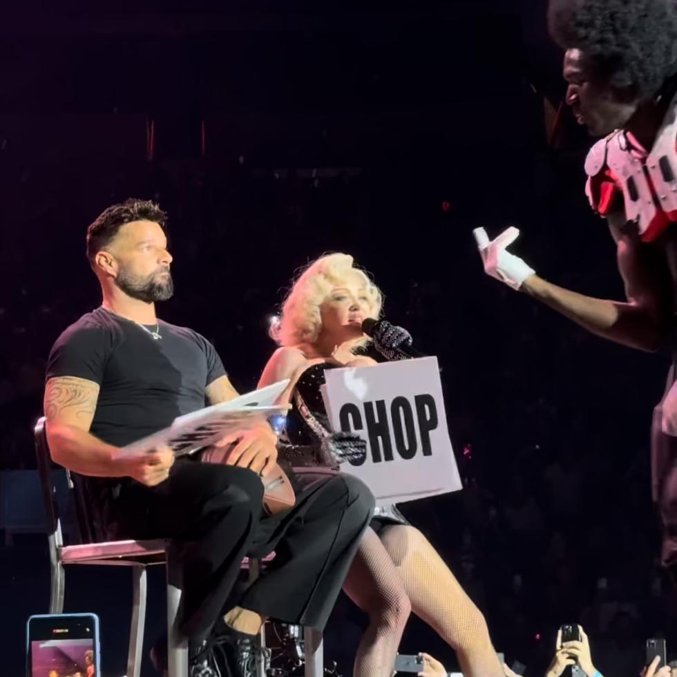 Ricky Martin y Madonna disfrutan de un sensual encuentro durante un concierto en Miami