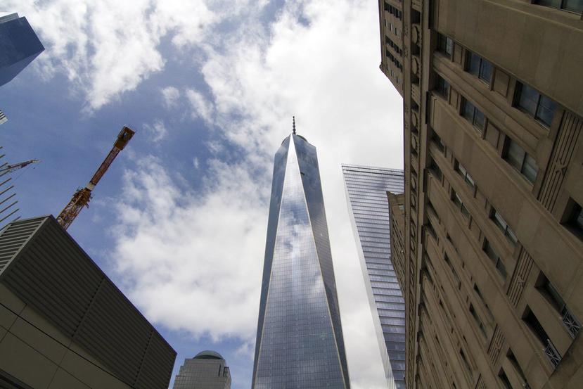 Vista del edificio One World Trade Center. (Agencia EFE)