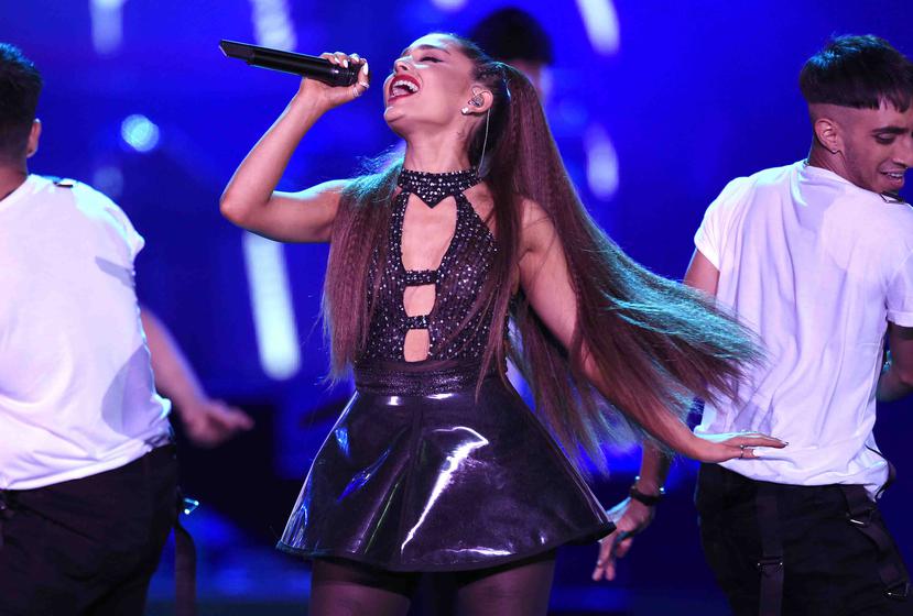 Ariana Grande declinó la invitación para asistir al Teatro Microsoft en Los Ángeles, California. (AP)