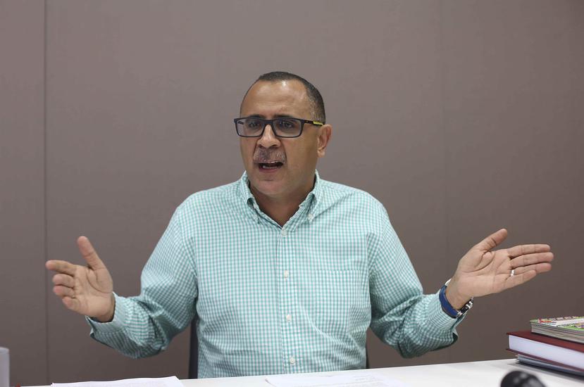 Abel Nazario, candidato independiente al Senado.
