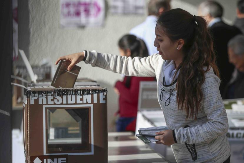 Un total de 89 millones de mexicanos están llamados a las urnas en las elecciones más grandes en la historia de México. (AP)