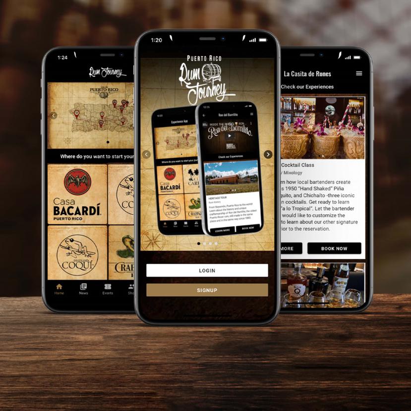"Puerto Rico Rum Journey" está disponible en los sistemas operativos de Android y iOS.