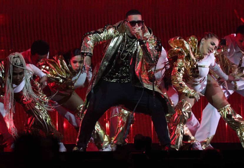 Daddy Yankee durante su concierto en el Coliseo de Puerto Rico. (Archivo/ GFR Media)