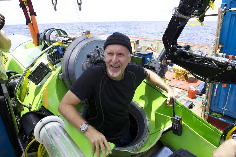 Hace un año Victor Vescovo estableció un récord al llegar con su sumergible a una profundidad de 10,935 metros en los riscos de las Marianas, 20 metros más que la marcha que ostentaba desde 2012 el cineasta James Cameron (en la foto). (Archivo / AP)