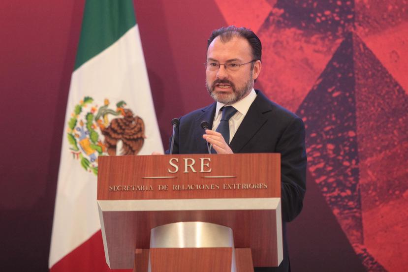 Videgaray reveló que el Gobierno mexicano está dispuesto a entablar contactos de "forma inmediata" con la Administración de Trump después del 20 de enero. (EFE)