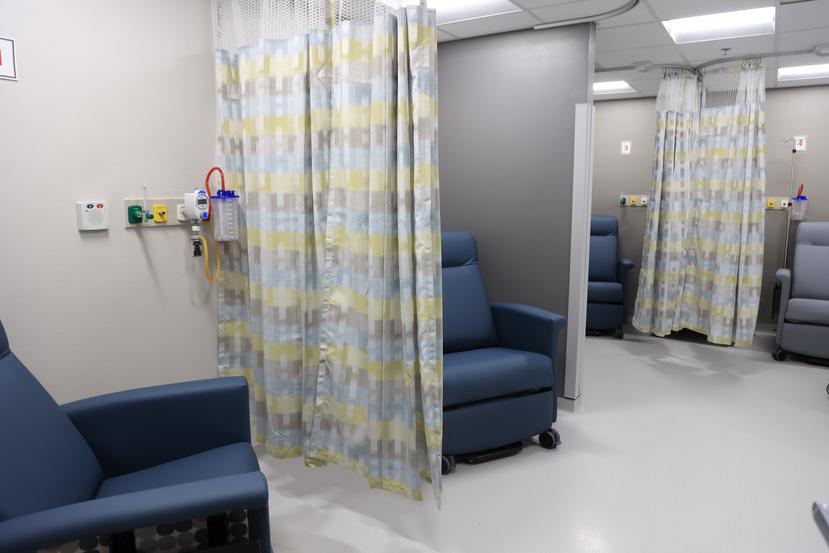 La nueva área tiene siete sillas reclinables, en las que se atenderá –a modo “fast track”– a pacientes ambulatorios.