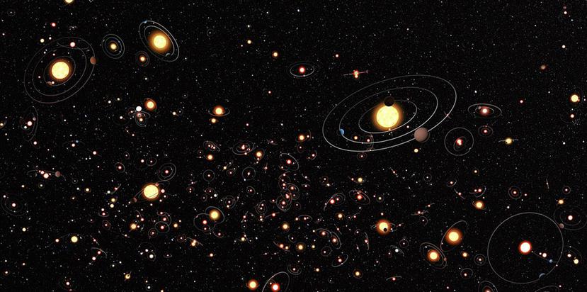 Los investigadores identificaron 121 exoplanetas que tienen órbitas dentro de las zonas habitables de sus estrellas. (GFR Media)