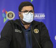 El secretario del Departamento de Salud, Carlos Mellado.