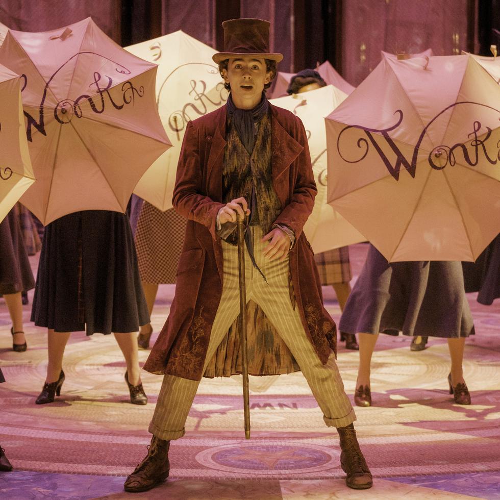 Timothée Chalamet es el protagonista de la película "Wonka".