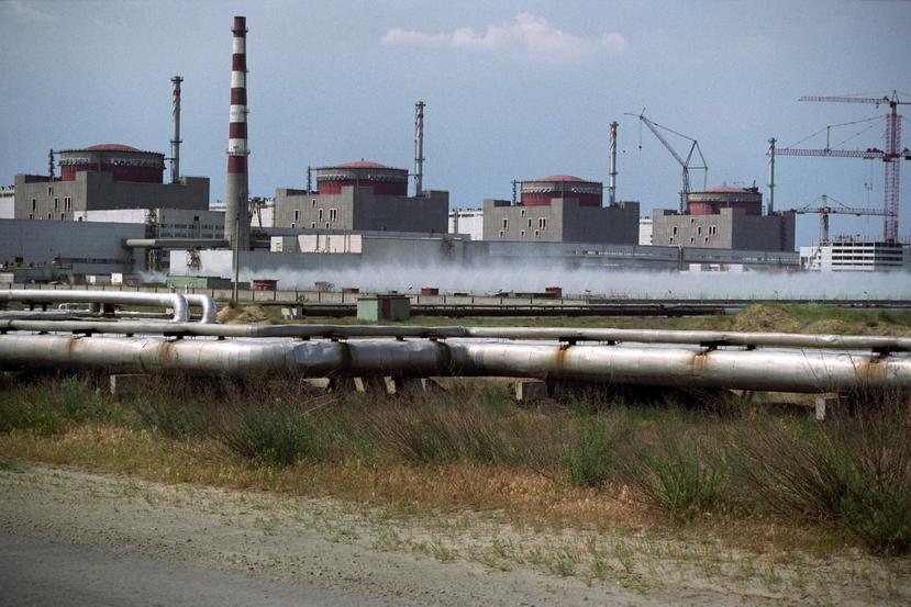 Imagen de archivo de la central nuclear de Zaporiyia, en Ucrania.