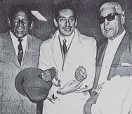 Marco Antonio Muñiz reunió para esta foto a Rafael Hernández y a Pedro Flores, pero no logró que hicieran las paces.