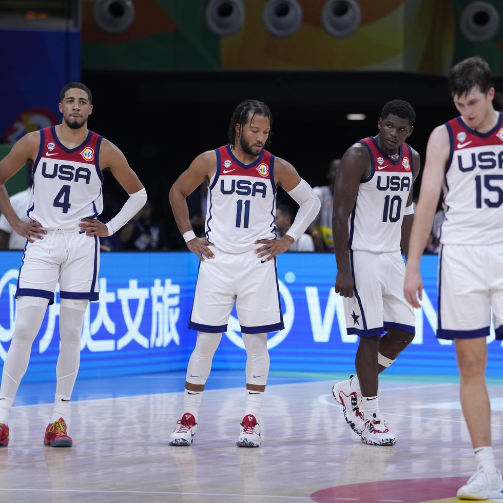 El seleccionado estadounidense concluyó en el cuarto puesto del Mundial de FIBA 2023.