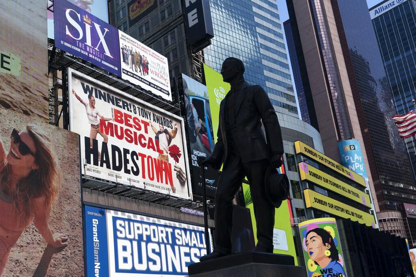 Los espectáculos de Broadway dependen en gran parte de los turistas, que llenaban aproximadamente dos tercios de sus butacas antes de la pandemia.