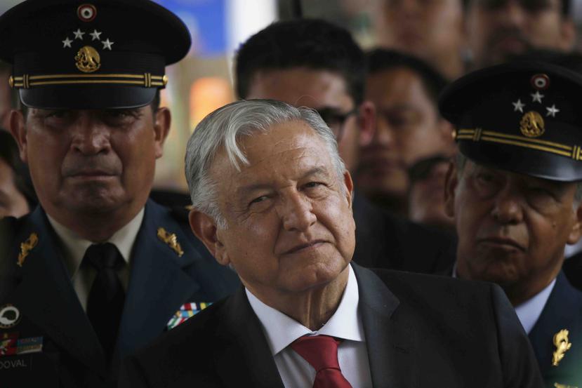 André Manuel López Obrador enfatizó que su gobierno no repetirá "la desquiciada" guerra contra el narcotráfico" que inició el presidente Felipe Calderón. (AP / Marco Ugarte)