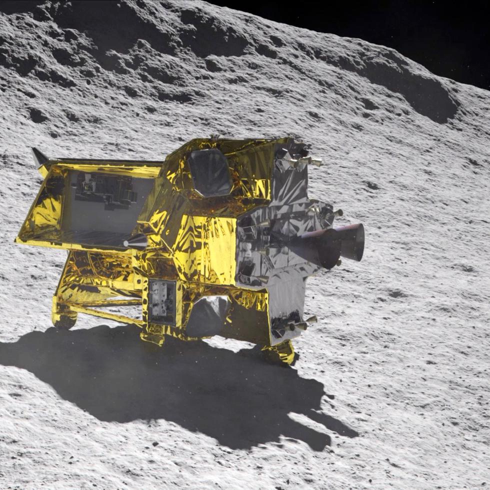 En torno a la medianoche en Japón y cuando se encontraba a unos 15 kilómetros de la superficie lunar, el SLIM comenzó a bajar y escanear el terreno con sus detectores de obstáculos autónomos.
