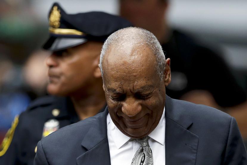 Bill Cosby a su llegada a la corte de Montgomery. (AP)