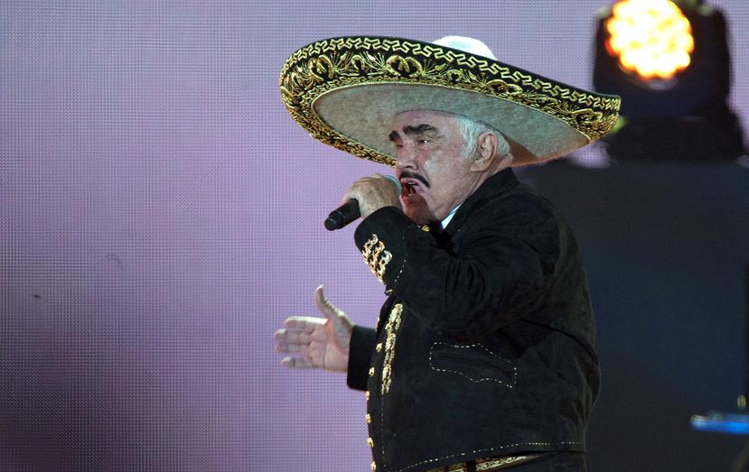 El cantante mexicano Vicente Fernández falleció el 12 de diciembre de 2021.
