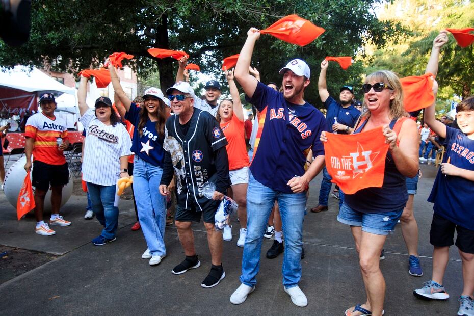 Fanáticos de los Astros de Houston en el Minute Maid Park.
Ramon "Tonito" Zayas / GFR Media
