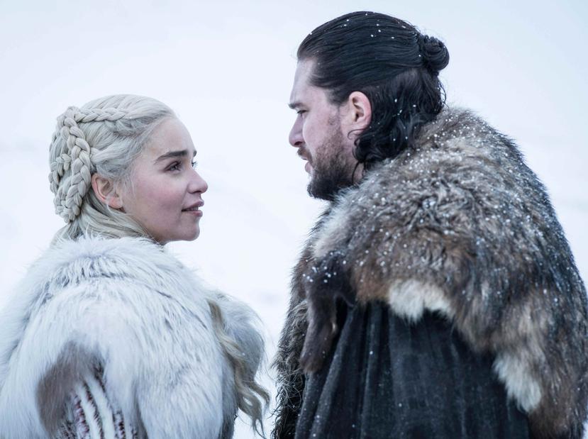 Jon Snow y Daenerys Targaryen. (GFR Media)