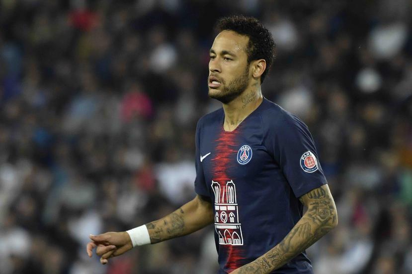 Neymar ha quedado dos veces en el tercer puesto en la votación para el Balón de Oro. (AP)