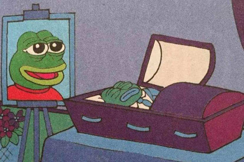 Los memes de Pepe que promovían la campaña presidencial de Donald Trump aparecieron en tantas partes que el mismo Trump tuiteó una imagen que combina su rostro con el de la rana en octubre del 2015. (Captura/ Tumblr Matt Furie
