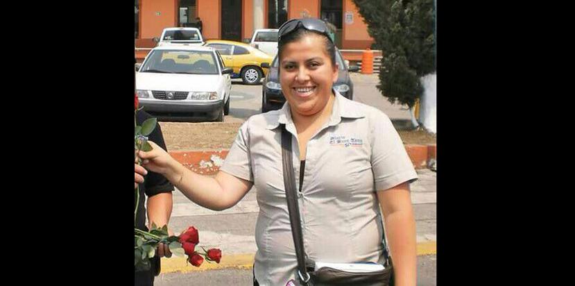 Anabel Flores Salazar, a cargo de la fuente policiaca del periódico El Sol de Orizaba, fue raptada el lunes por hombres armados. (EFE)