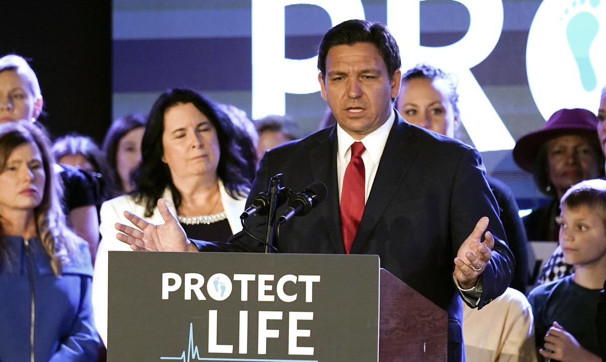 The state of Florida introduces almost 150 laws that include a controversial ban on abortion after 15 weeks of gestation
