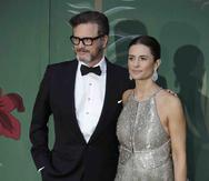 Colin Firth y Livia Giuggioli tienen dos hijos: Luca y Matteo. (AP)