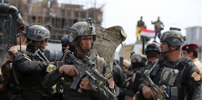Las fuerzas iraquíes que recapturaron Tikrit de manos del grupo Estado Islámico incluyen el ejército, policía federal, milicias chiíes y tribus suníes. (AFP / AHMAD AL-RUBAYE)