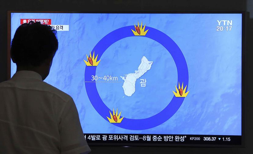 Japón y Corea del Sur prometieron una contundente reacción si Corea del Norte sigue adelante con su plan.  (AP)