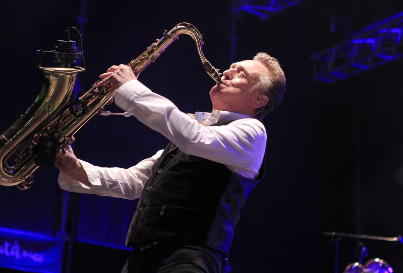 El saxofonista de la banda británica UB40, Brian Travers. EFE/Víctor Lerena/Archivo
