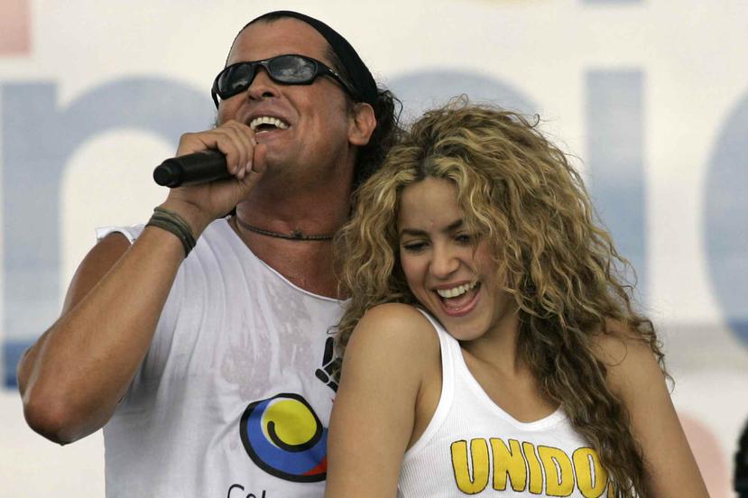 Vives y Shakira rechazan hablar sobre el tema porque no han recibido notificación alguna de la demanda. (AP)