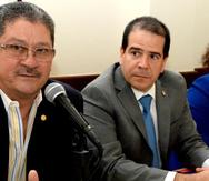 Líderes del Secotr Privado como Carlos Rodríguez, presidente de los Industriales (izquierda), y Liliana Cubano, presidenta de la Asociación de Productos de Puerto Rico (derecha) expresaron asombro y rechazo a la medida de Navarro. (GFR Media)