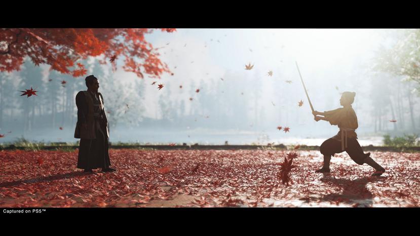 Imagen de "Ghost of Tsushima", un juego de aventura y mundo abierto en el que el jugador se mete en la piel de un auténtico samurái.