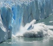 Glaciar derretimiento antártico en un ambiente de calentamiento global. (Shutterstock)