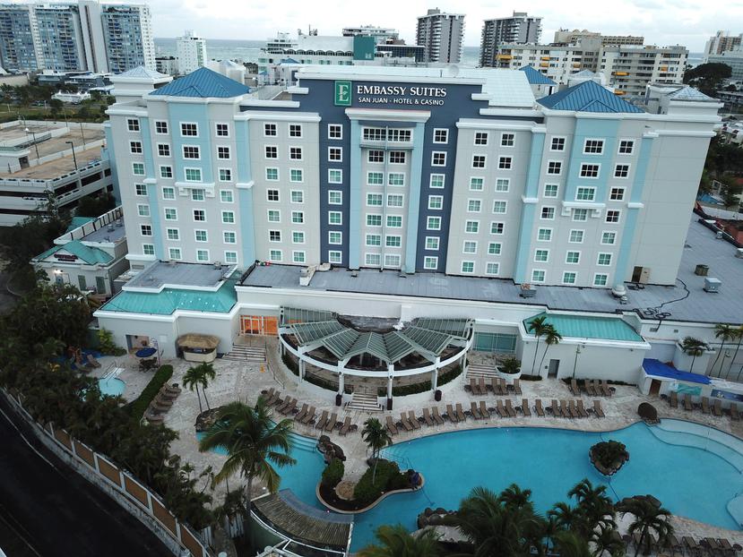 El Embassy Suites de Isla Verde cuenta con 299 habitaciones y pertenecía a EHP San Juan Suites LLC.