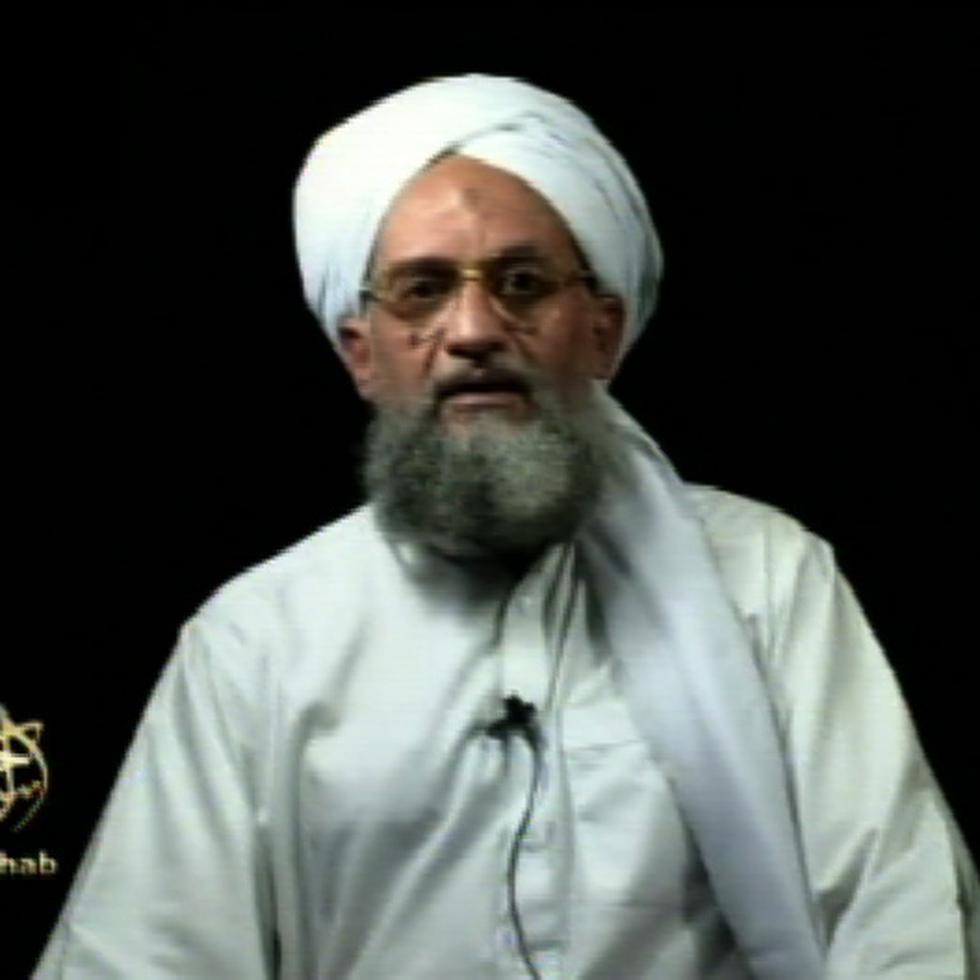 Imagen del líder de Al Qaeda Ayman al-Zawahri en un vídeo tomado en algún lugar desconocido.