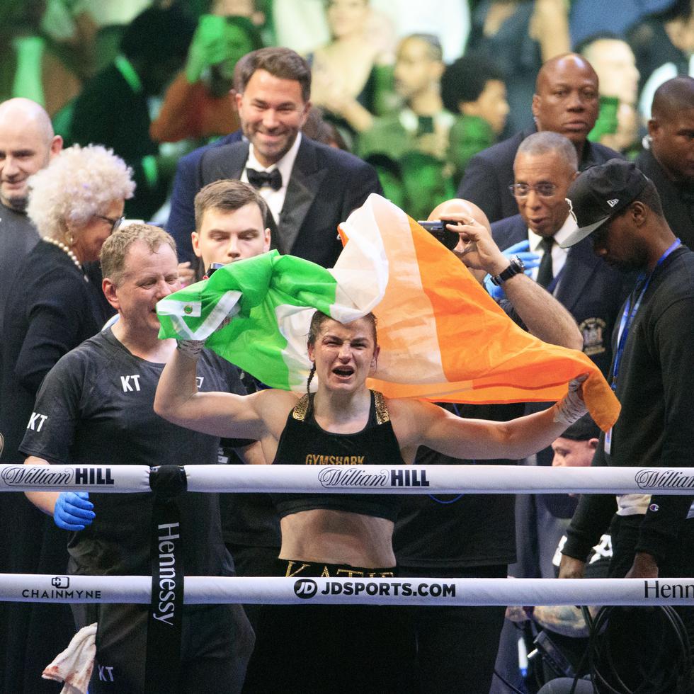 Katie Taylor aspira a hacer una gran pelea en Irlanda antes de retirarse.