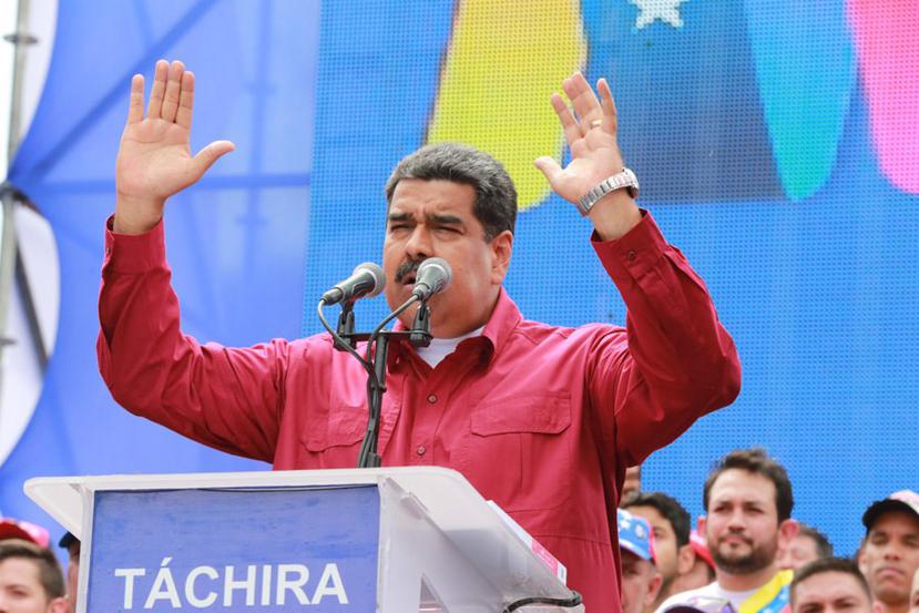 Nicolás Maduro resultó reelecto en unas elecciones que estuvieron marcadas por denuncias de irregularidades durante todo el proceso (EFE).